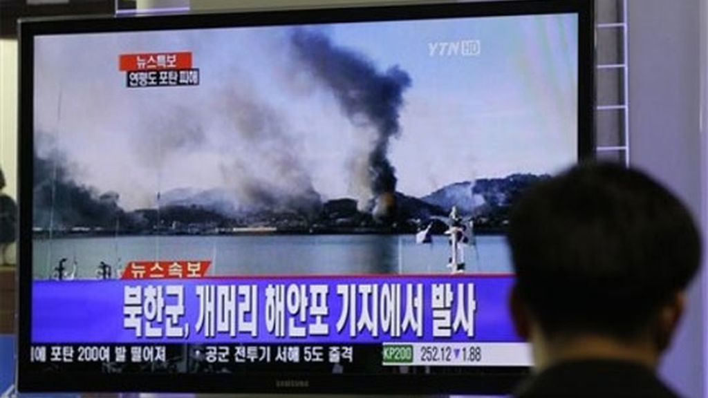 Ataque de Corea del Norte a territorio surcoreano