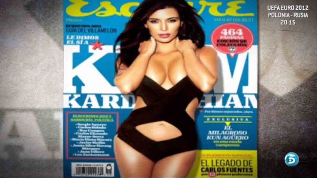 Kim sale desde hace tres meses con el músico Kanye West