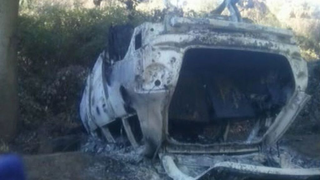 Primeras imágenes del coche que conducía José Fernando la noche del robo