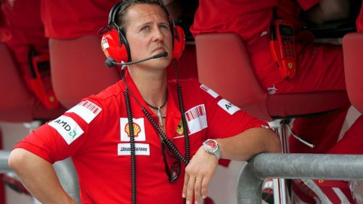 Schumacher, durante el GP de Australia. Foto: EFE