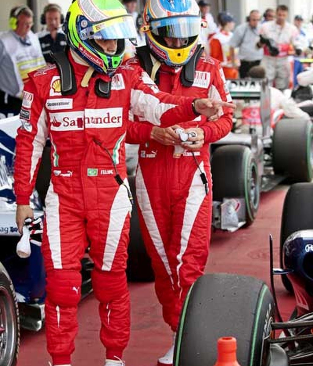 Alonso le vuelve a 'morder la oreja' a Massa