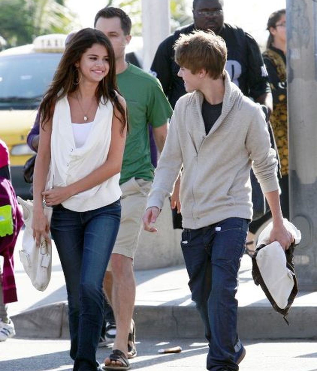 Justin y Selena pasean su amor