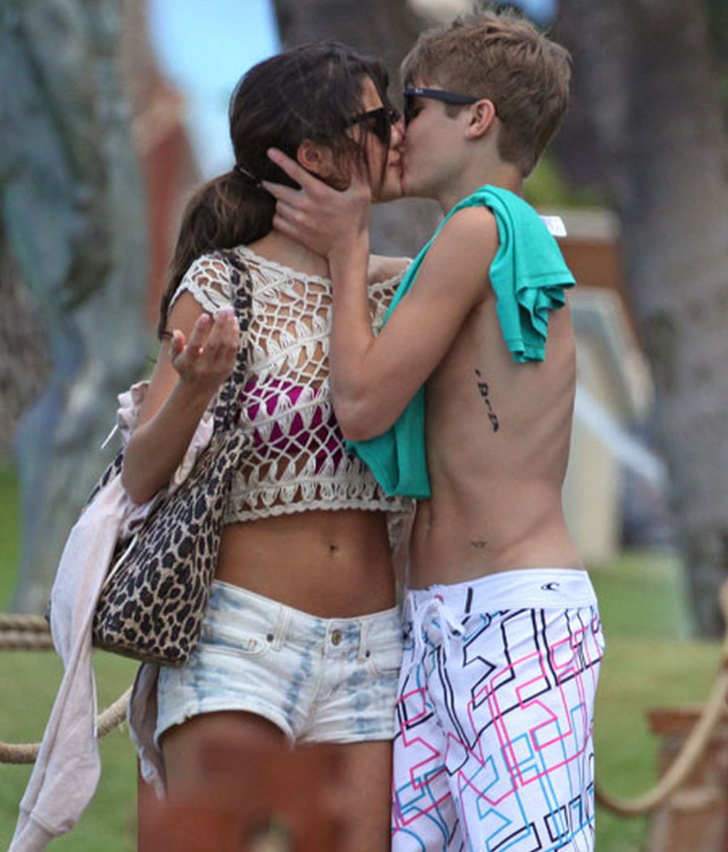 Justin Bieber y Selena Gómez desatan su pasión