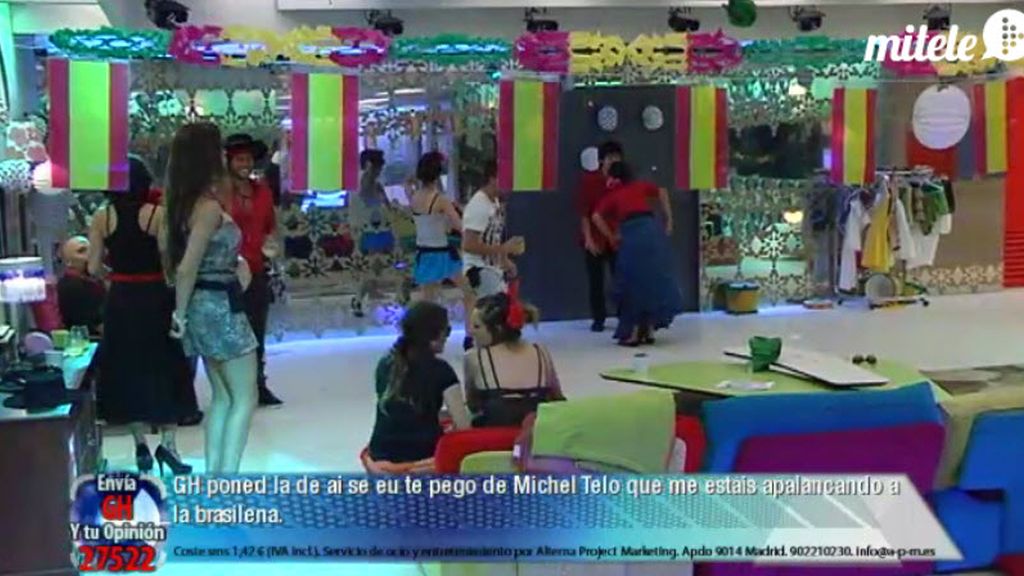 Laisa ha vivido su primera fiesta 'spanish life style'