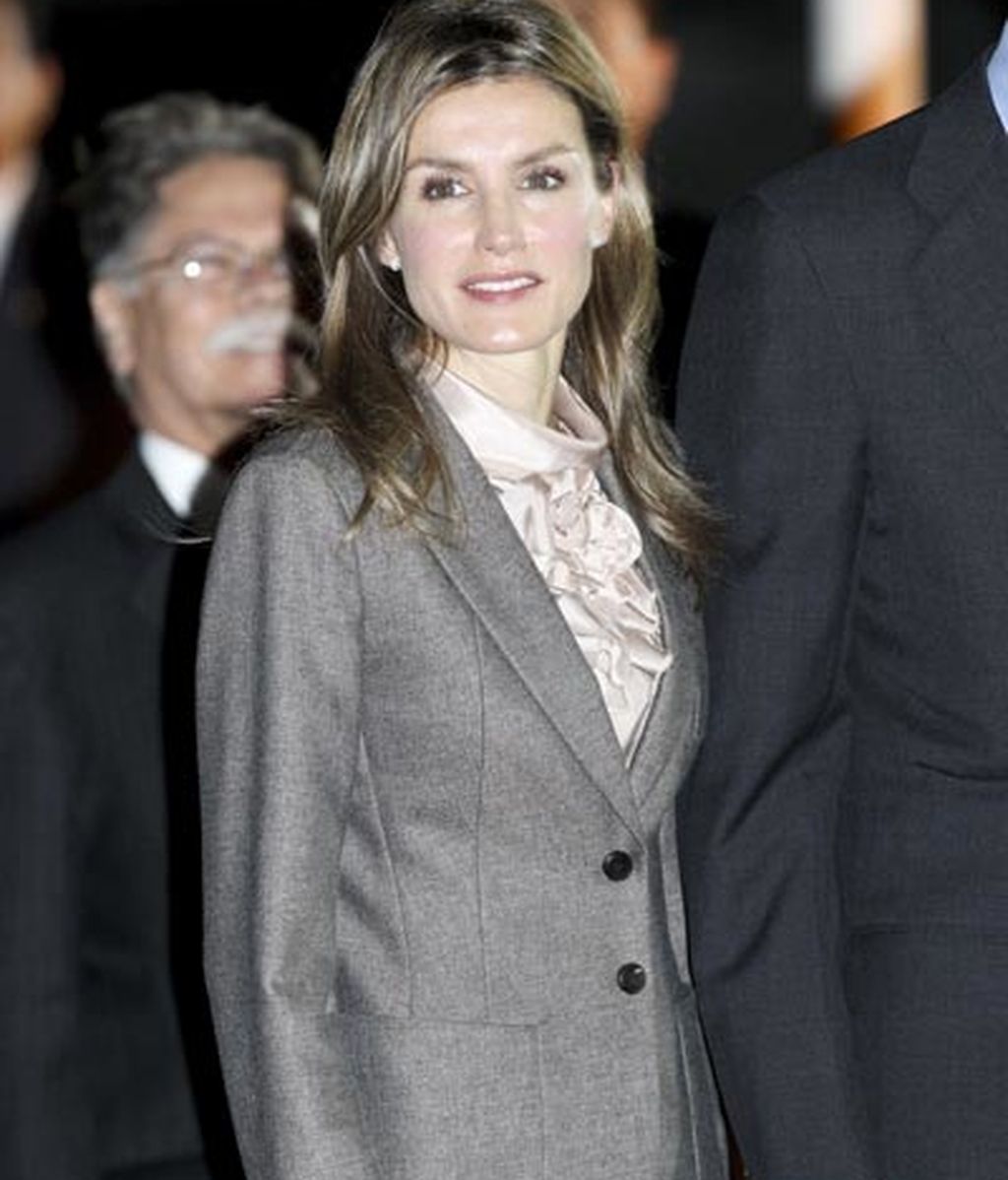 Letizia adora el gris