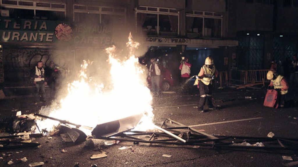 La huelga general, en imágenes