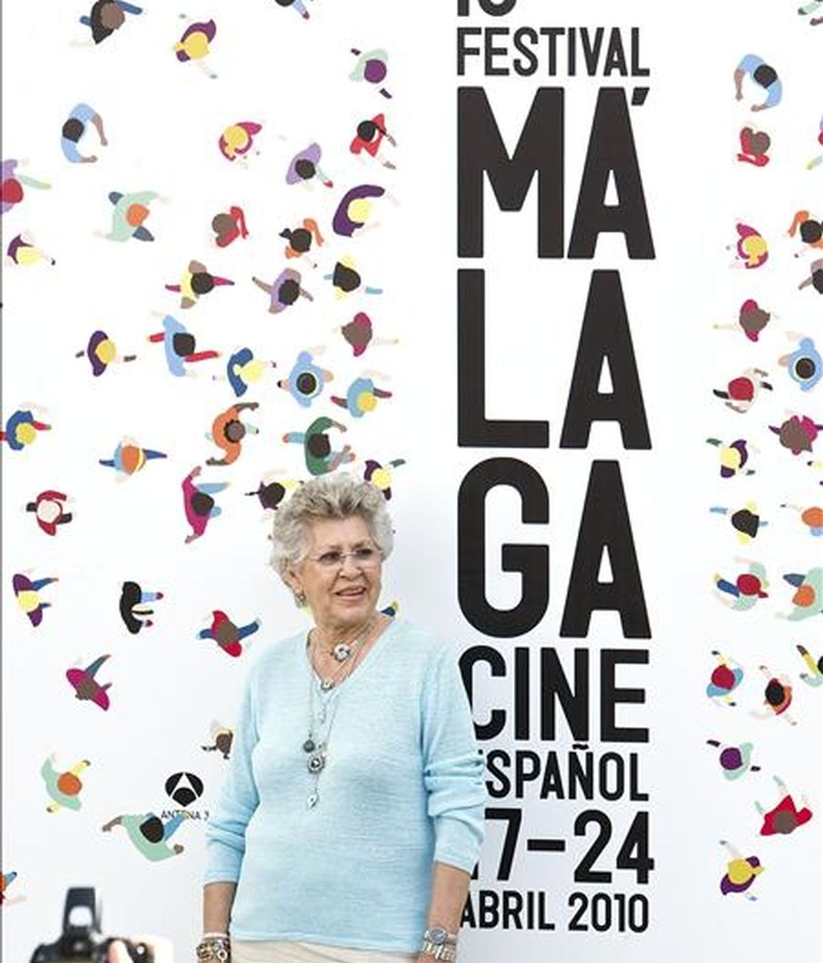 La actriz Pilar Barden durante la presentación en el XIII Festival de Cine Español de Málaga la película "La Vida Empieza Hoy". EFE
