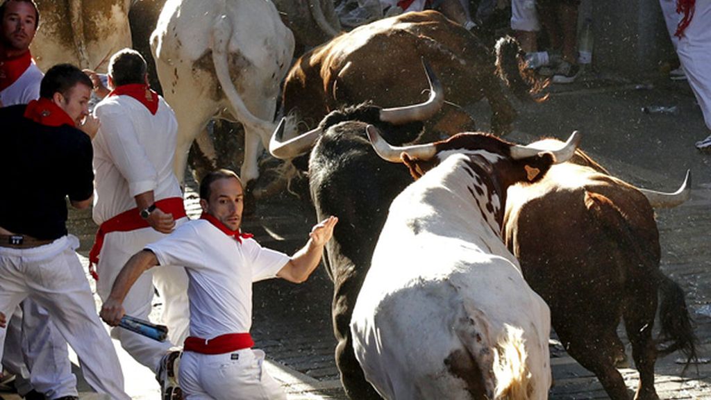 Primer encierro de los Sanfermines 2010