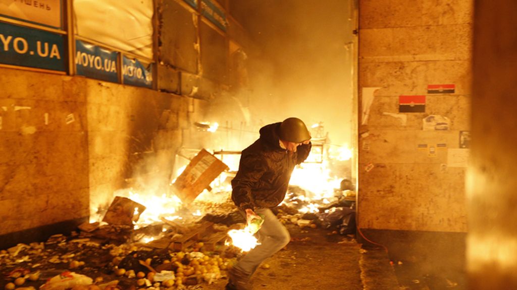 La violencia vuelve a las calles de Ucrania