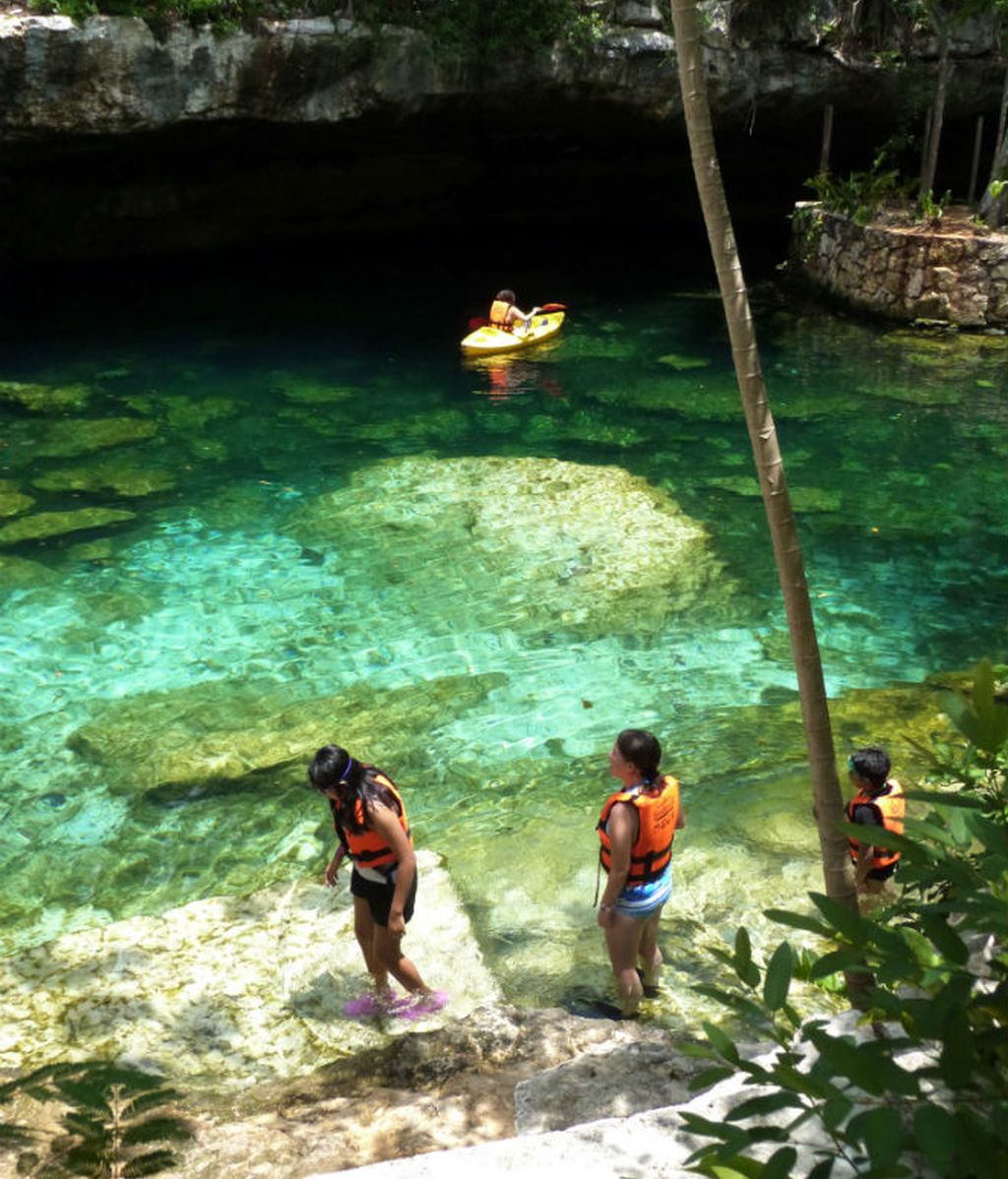 postales. cenotes