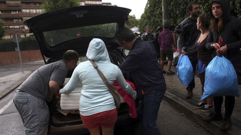 Vivir un desahucio, la historia de Amaya en imágenes