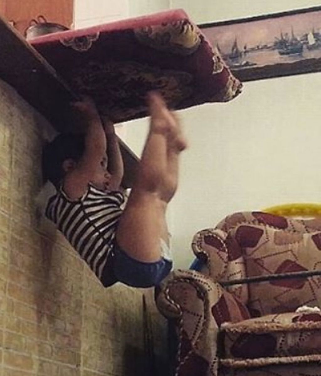 Un gimnasta con mucho futuro