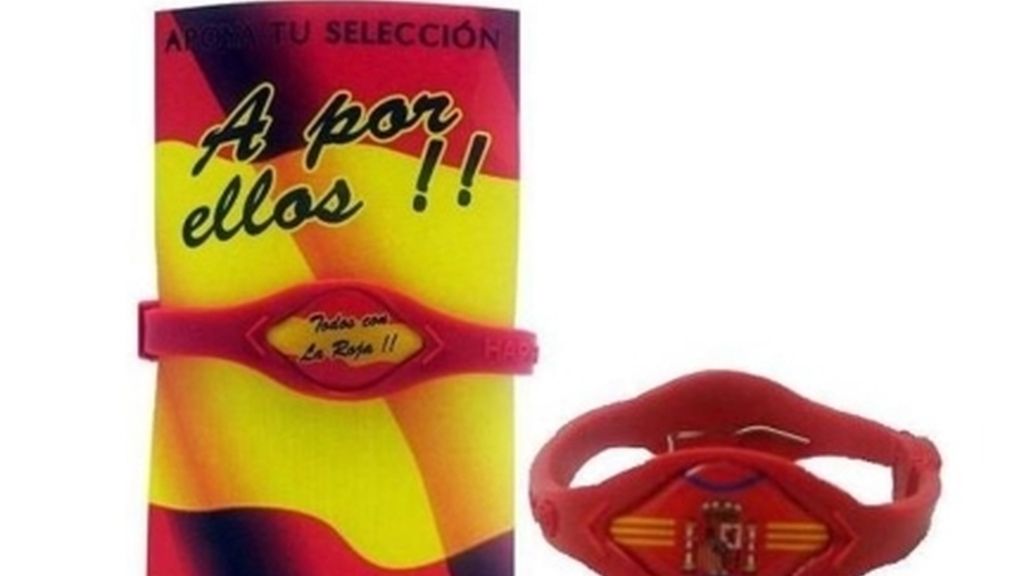 Pulsera talismán para que España se traiga la Eurocopa