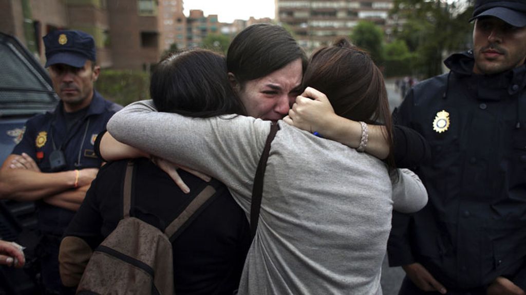 Vivir un desahucio, la historia de Amaya en imágenes