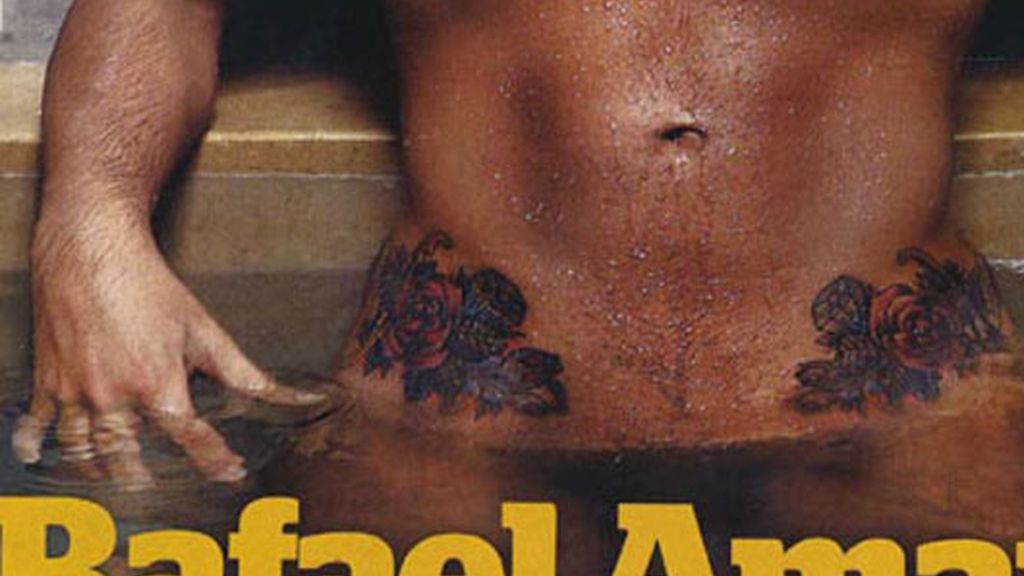 Rafael Amargo se desnuda