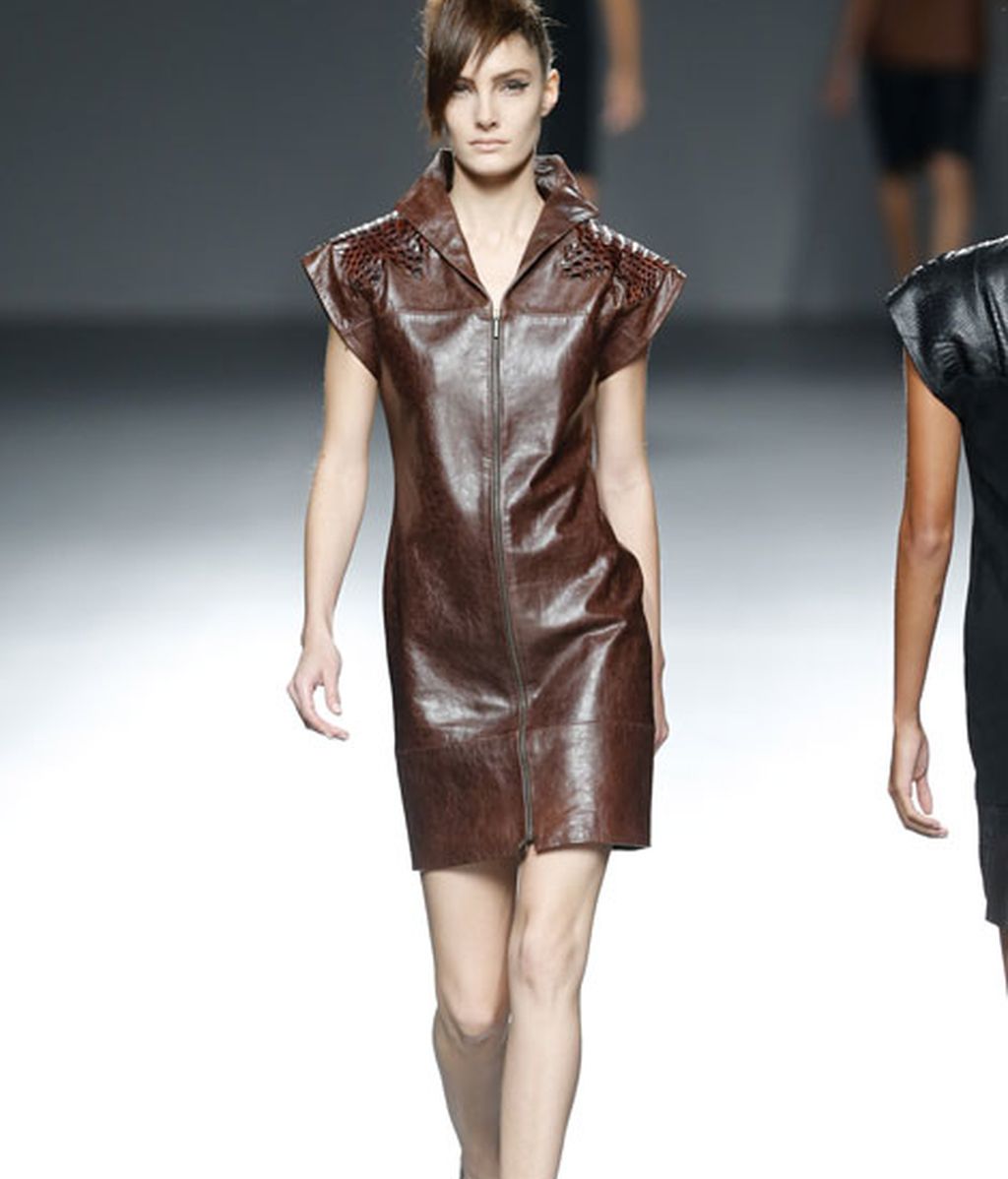 Rojos brillantes y colores de la tierra