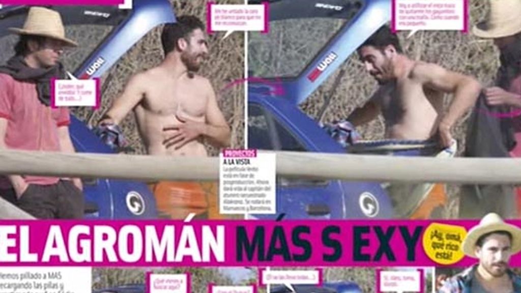 El cuerpazo de Miguel Ángel Silvestre