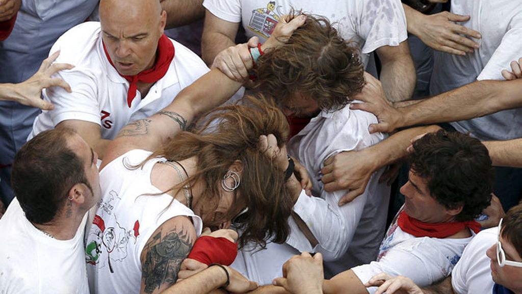 Incidentes en San Fermín