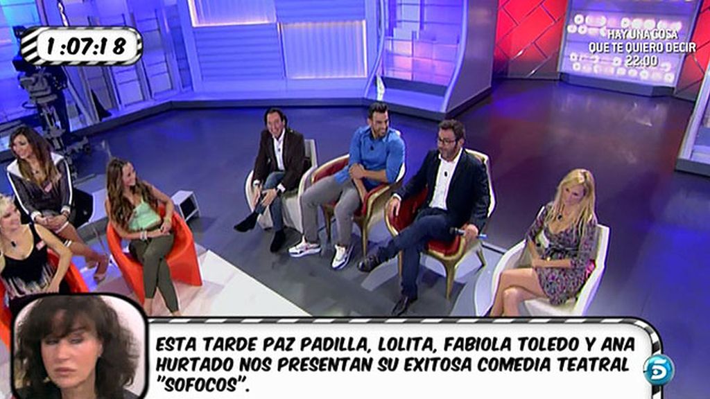 Jorge Javier entrevista a Pipi y Miriam en 'Mujeres y hombres' y propone un polígrafo a Miriam