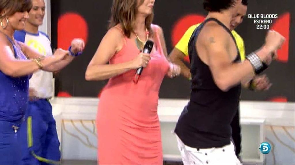 La profesora de Zumba de la presentadora ha dado una clase en directo