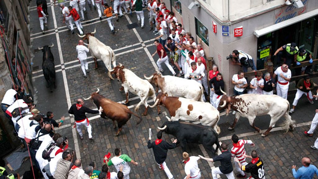Tercer encierro de los Sanfermines 2012
