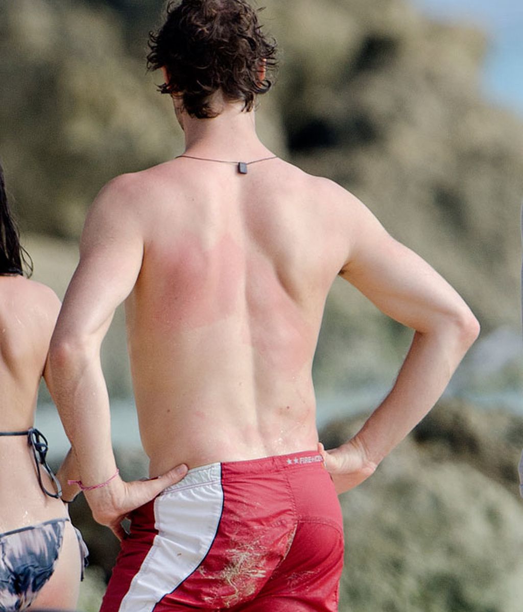 El más macizo de los 'Take That' se divierte como un niño en el mar