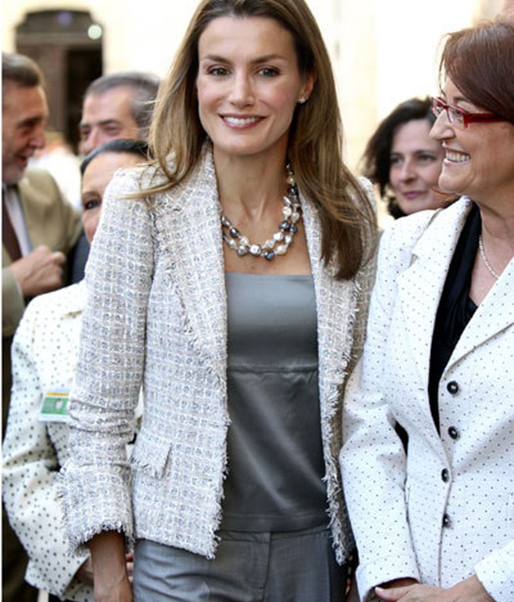 Letizia adora el gris