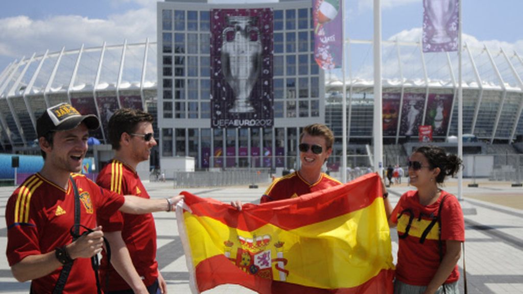 La afición española gana por goleada a la italana en la gran final
