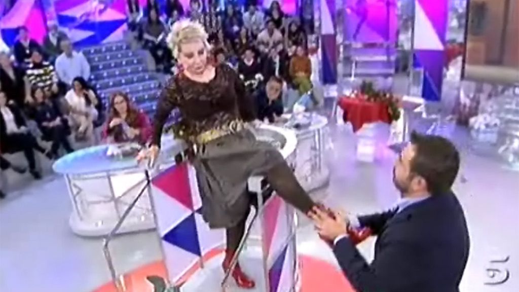 Karmele presume de flexibilidad