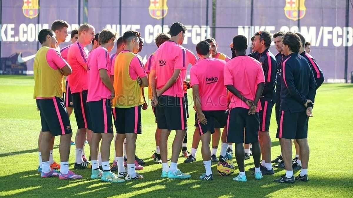 El FC Barcelona comienza a preparar el 'clásico'
