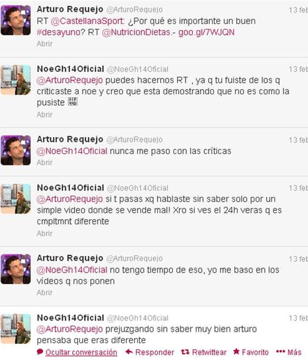 Noelia, polifacética donde las haya