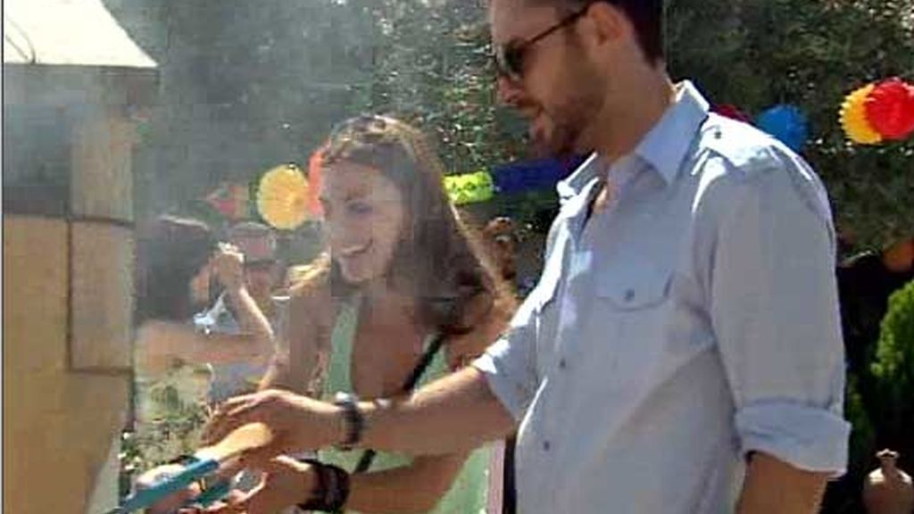 Cata, enamorada de La Roca