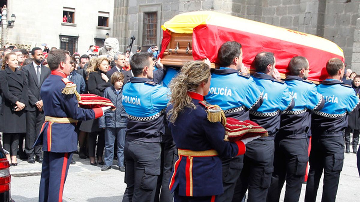 Funeral en la catedral de Ávila
