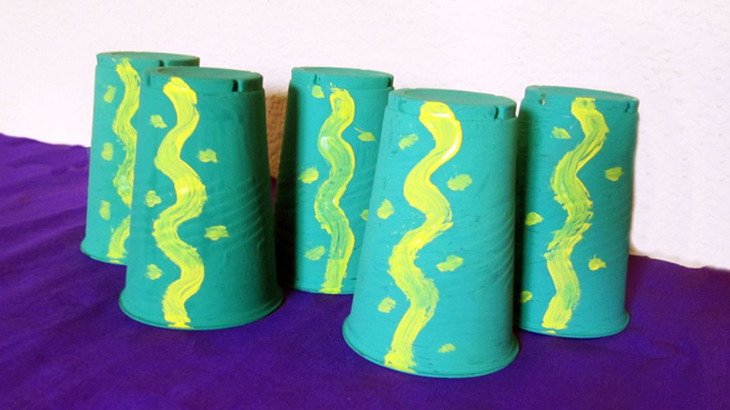 3.- Decorar la cola de tu serpiente