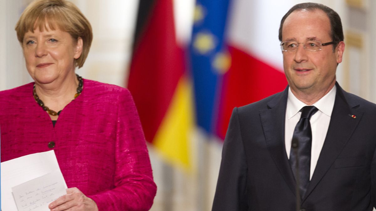 Cumbre franco-alemana en busca de soluciones a la crisis económica