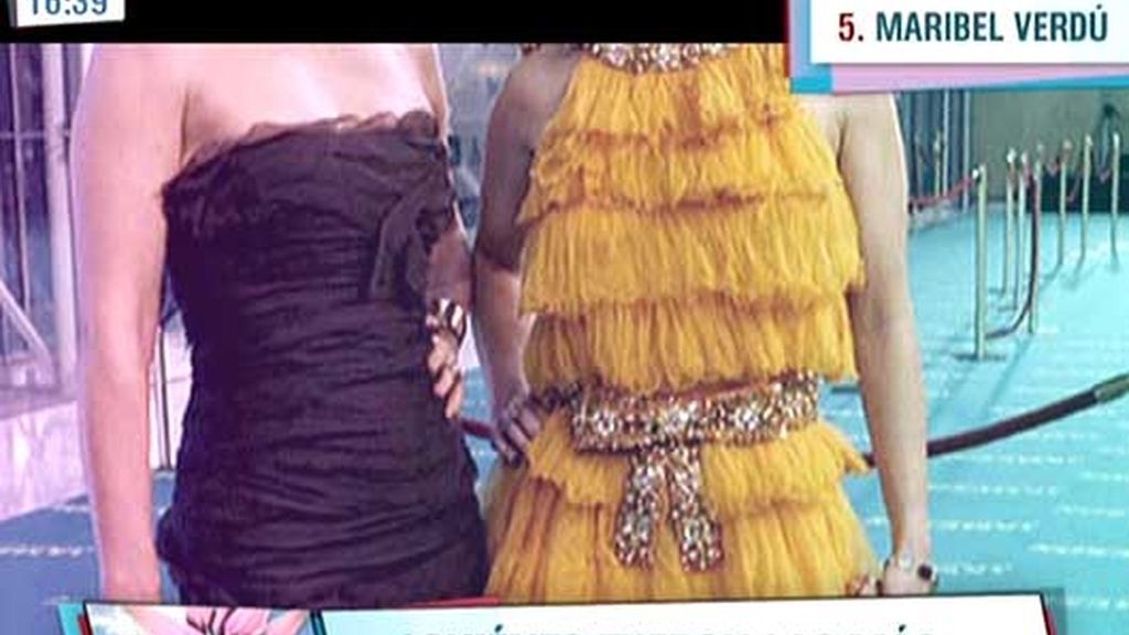 Las más elegantes de los Goya