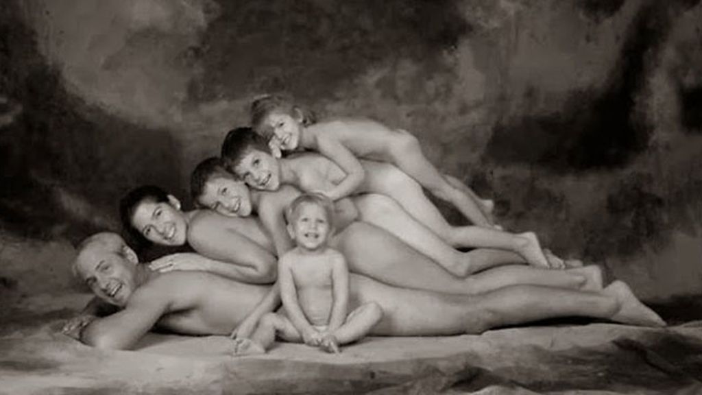 Las peores fotos de estudio: Madres e hijos
