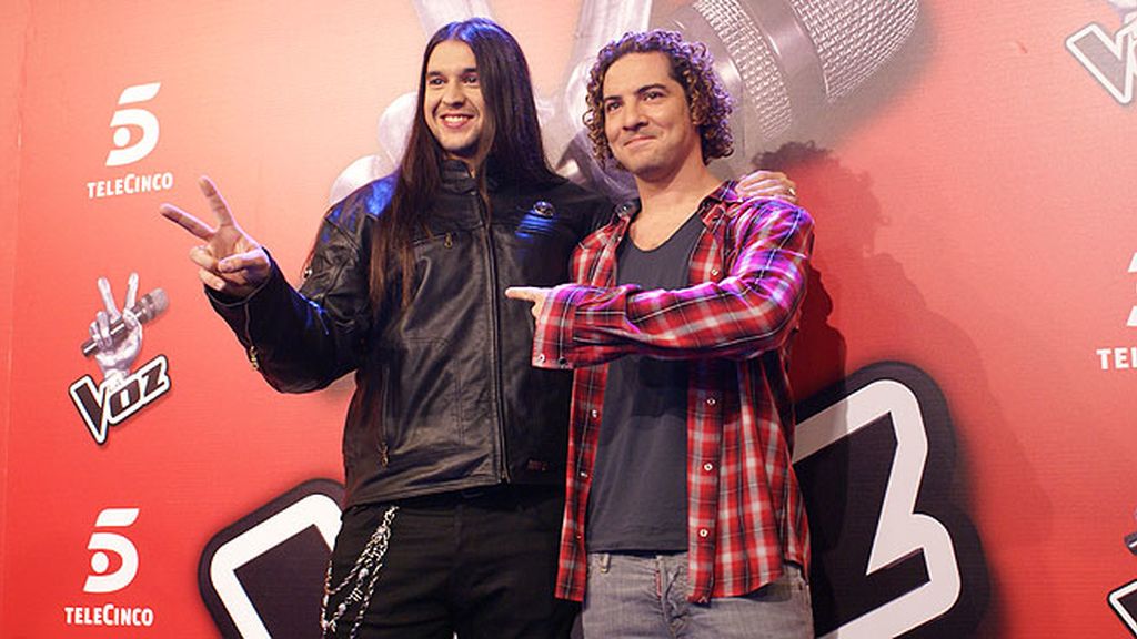 La alegría de los ganadores, Rafa y David Bisbal, en fotos