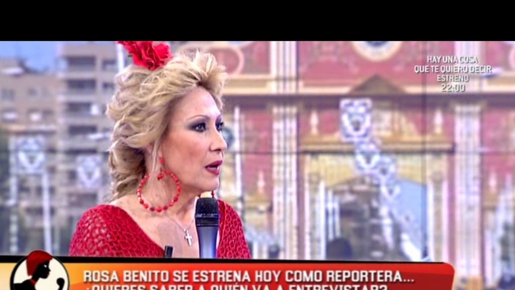 Rosa Benito nueva reportera