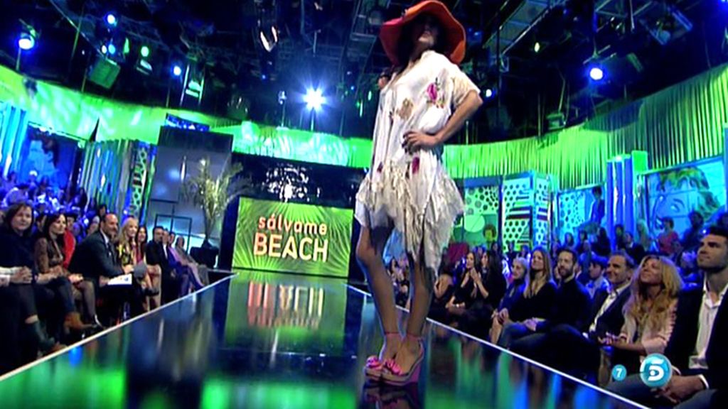 Mila, la mejor modelo de la pasarela Beach