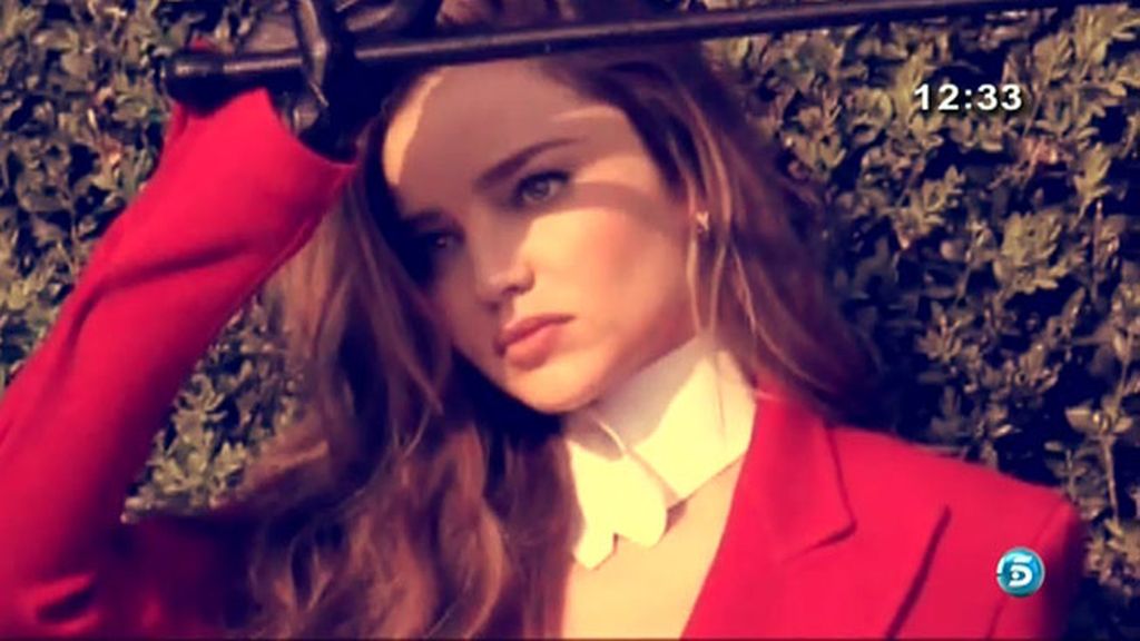 La modelo australiana adelanta la moda del otoño