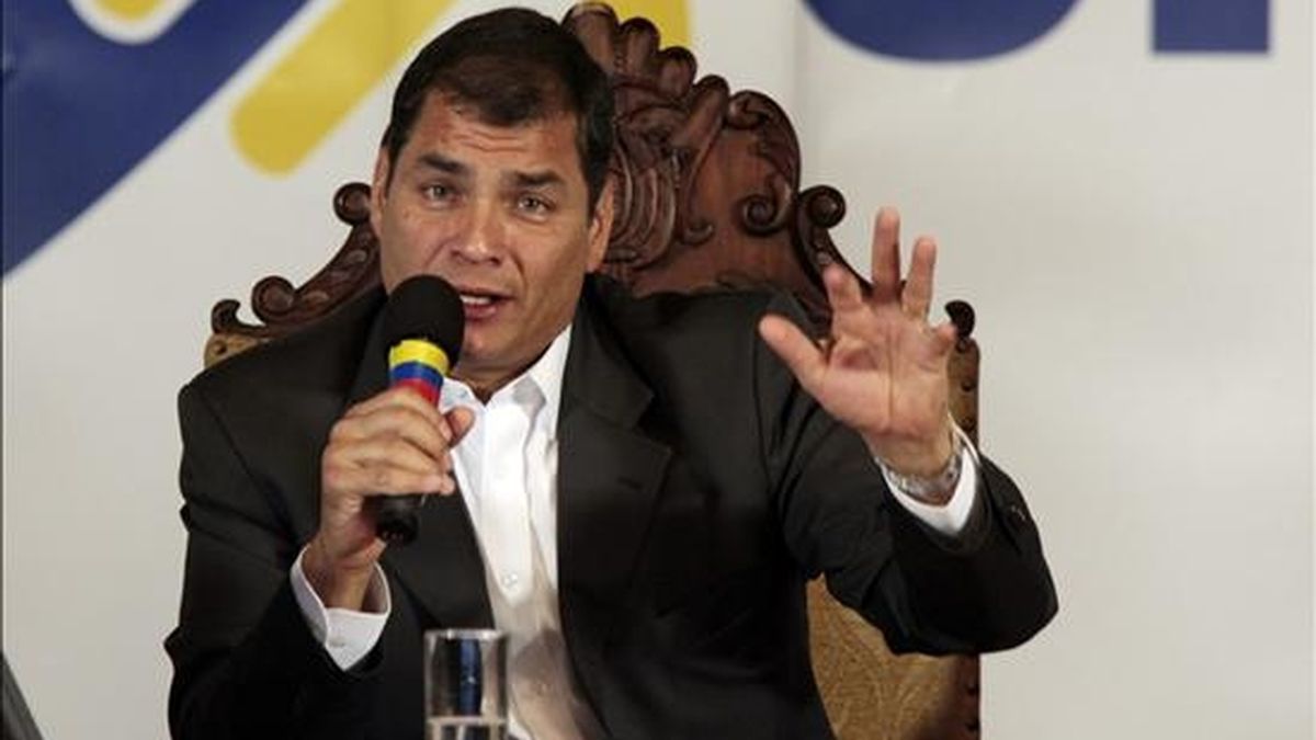 Correa propuso el viernes a la Unasur crear un centro de resolución de disputas en su seno, como alternativa al Ciadi. EFE/Archivo