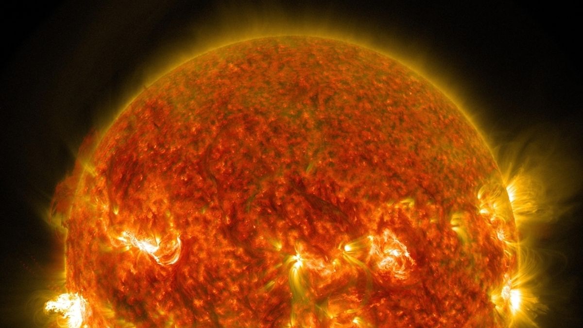 Seis grandes erupciones solares en ocho días