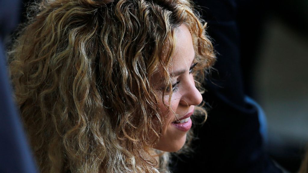 En familia en la grada del España - Italia