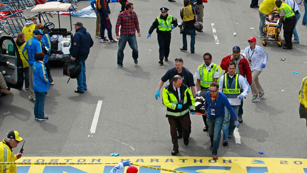 Se registran dos explosiones en la meta del maratón de Boston