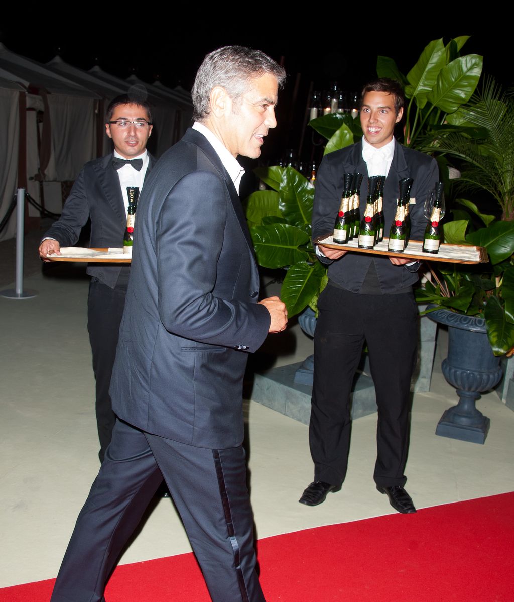 George Clooney, en el festival de Venecia