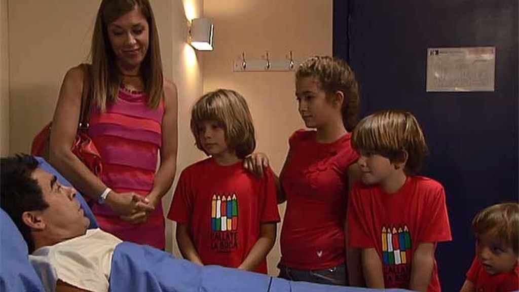 Los hijos de Amador y Maite ya son mayores