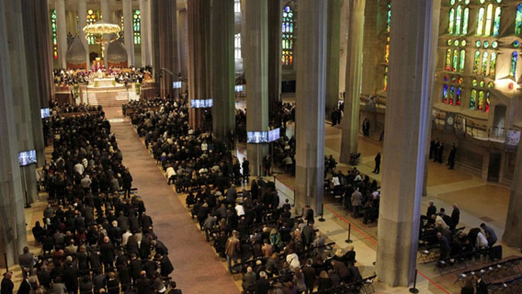 Funeral en Barcelona por las víctimas del del avión de Germanwings