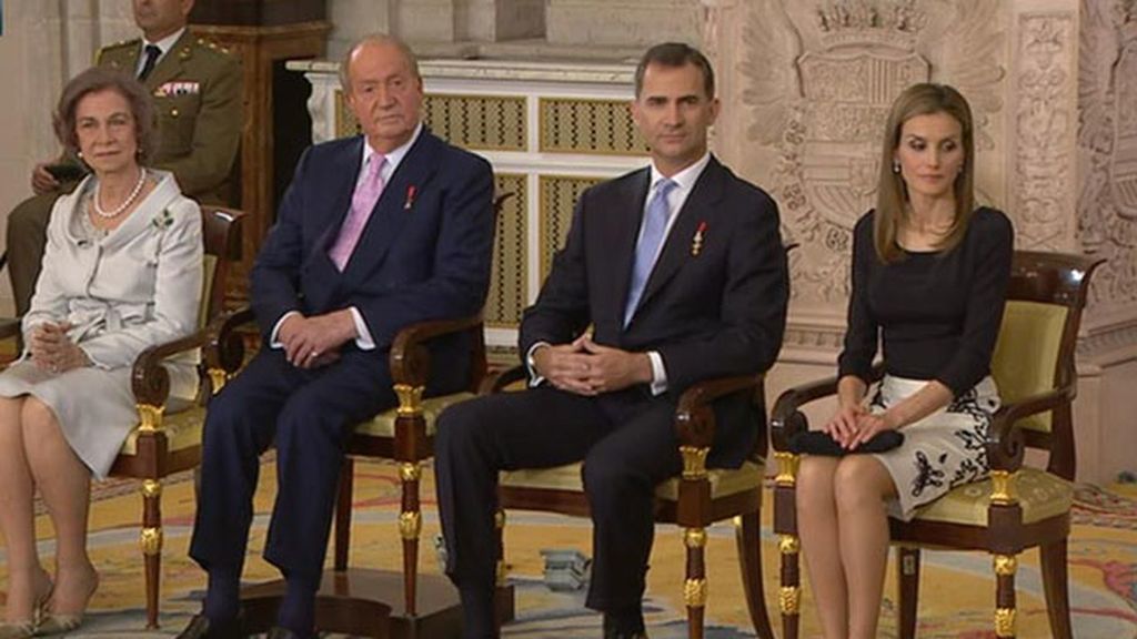 La imagen del 'relevo' en la Casa Real