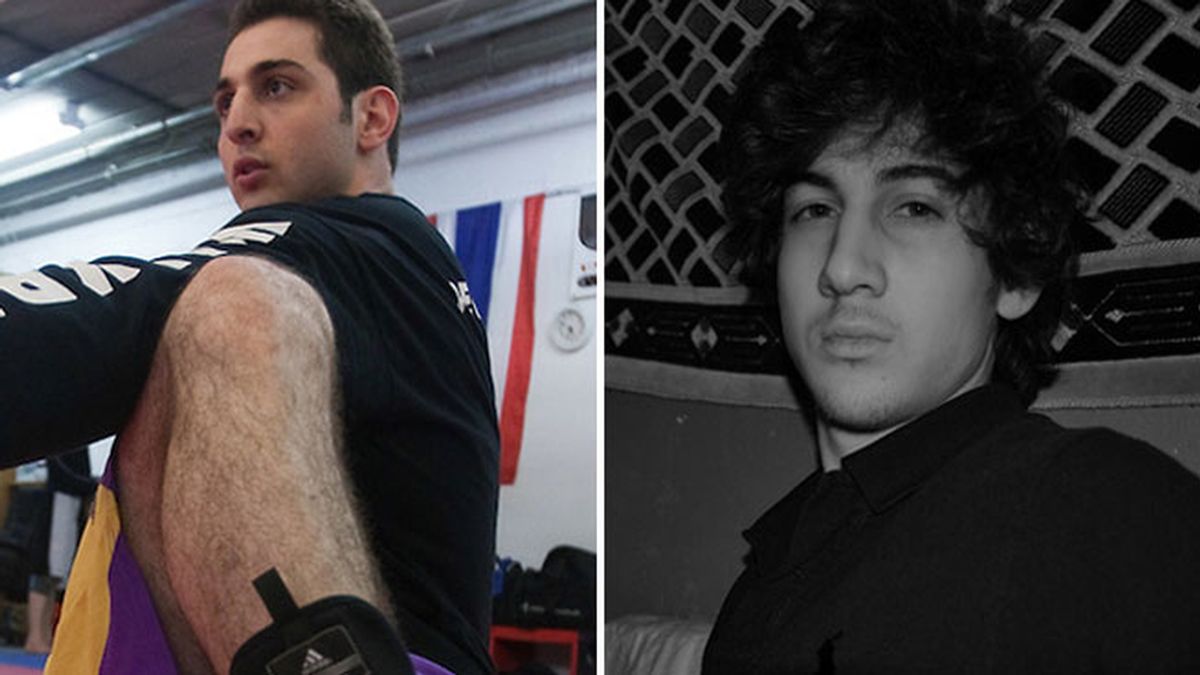 Los hermanos Tamerlan y Dzhokhar Tsarnaev, sospechosos de haber colocado las bombas de Boston